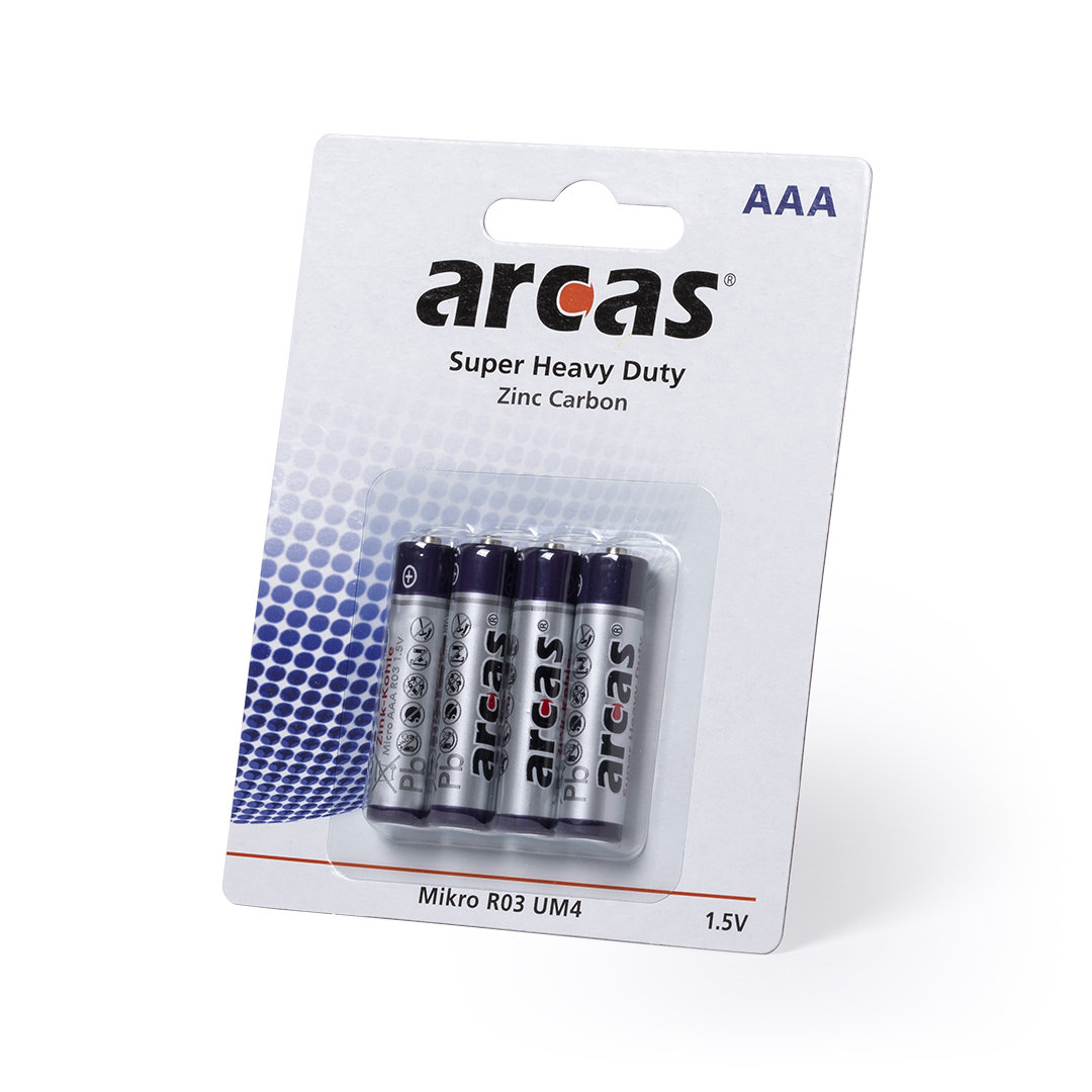Miniature 3 pour Blister 4 Piles 1,5V woqotiha - personnalisable