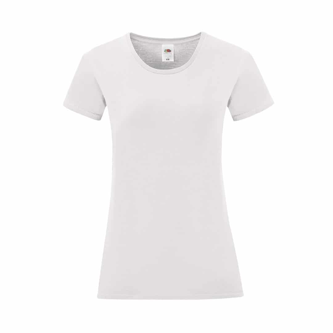 Miniature 4 pour T-Shirt Femme Blanc Resapara - personnalisable