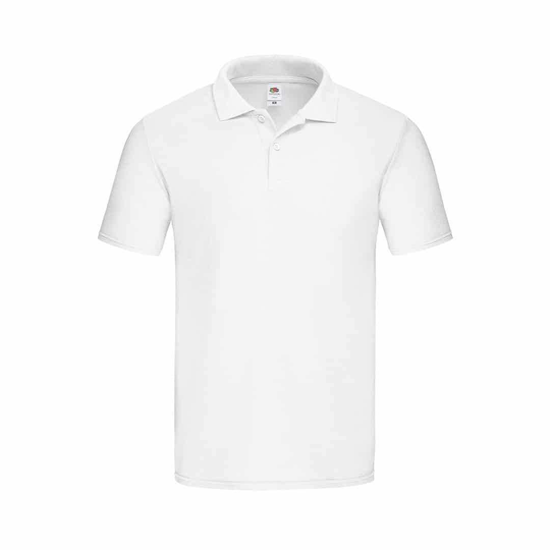 Miniature 4 pour Polo Adulte Blanc Nuwilidu - personnalisable