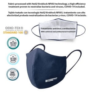 Visuel Masque Hygiénique Réutilisable Cuzu - personnalisable