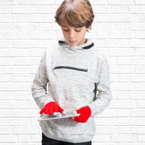 Visuel Gant Tactile Jepohe - personnalisable