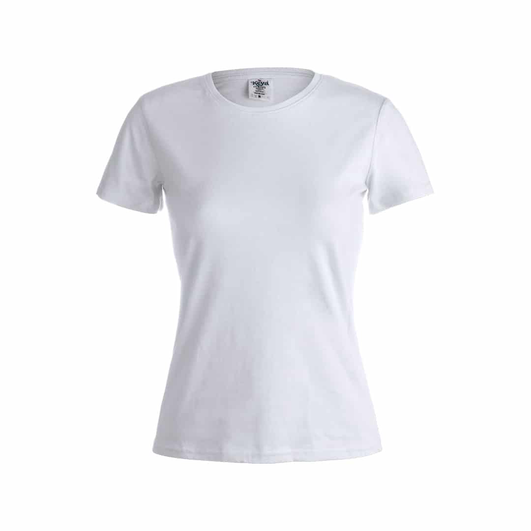 Miniature 2 pour T-Shirt Femme Blanc "keya" Zazufojo - personnalisable
