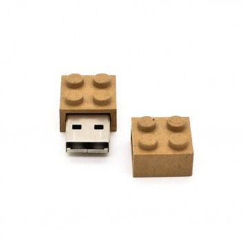 Miniature 4 pour Cle USB Brique Biodegradable