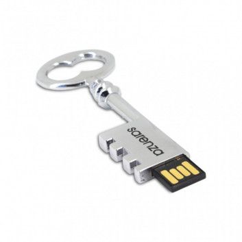 Miniature 6 pour Cle USB Clef Chateau Métal Argent