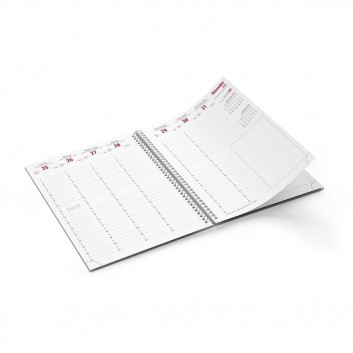 Agenda à Spirale Semainier personnalisable - E-dkado-pro