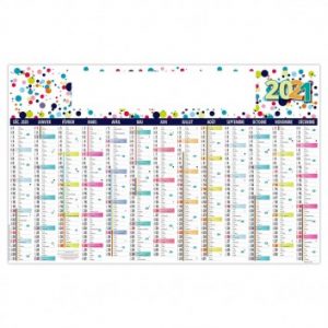 Visuel Calendrier Bancaire Rigide Grand