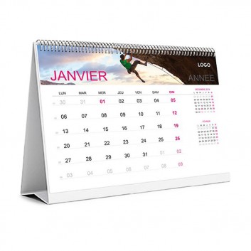 Miniature 2 pour Calendrier Chevalet à Spirale Carré