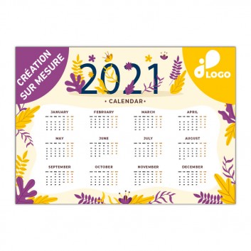 Miniature 3 pour Calendrier Bancaire Souple Médium