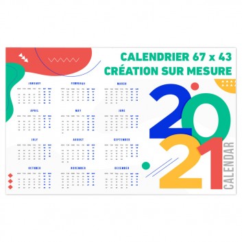 Miniature 3 pour Calendrier Bancaire Rigide Grand