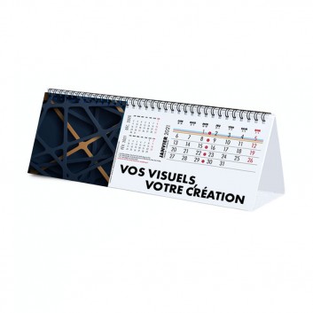 Miniature 3 pour Calendrier Chevalet à Spirale Rectangle