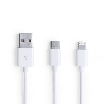 Miniature 5 pour Cable 3 en 1 Metal Lumineux
