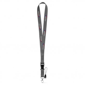 Miniature 3 pour Tour de Cou RPET Déclipsable Attache Mobile