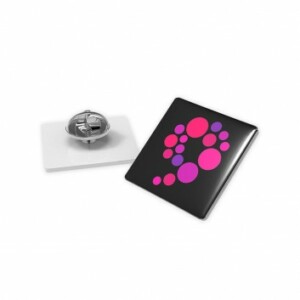 Visuel Pin's Plastique Sur Mesure Doming