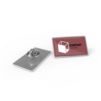 Miniature 3 pour Pin's Métal Grande Rectangle