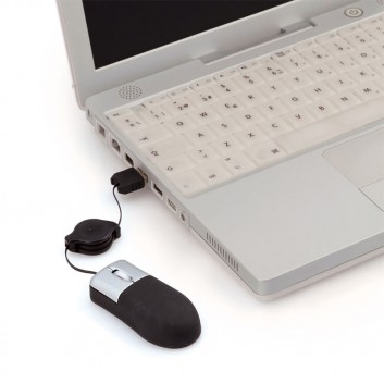 Miniature 4 pour Souris Mini Filaire avec Cable Extensible