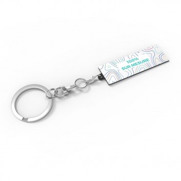 Miniature 2 pour Porte-clés à la Forme Recto Doming