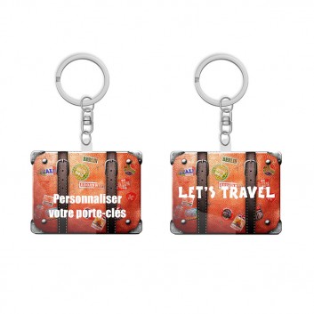 Miniature 1 pour Porte-clés à la Forme Recto-Verso Impression