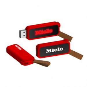Visuel Cle usb retractable Logo led