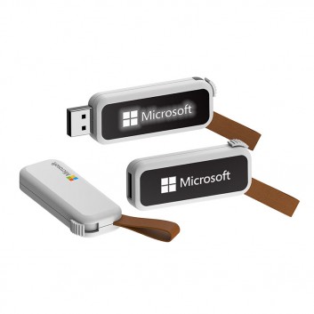 Miniature 3 pour Cle usb retractable Logo led