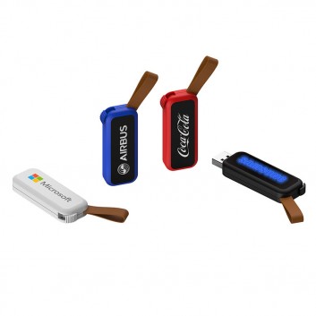 Miniature 5 pour Cle usb retractable Logo led