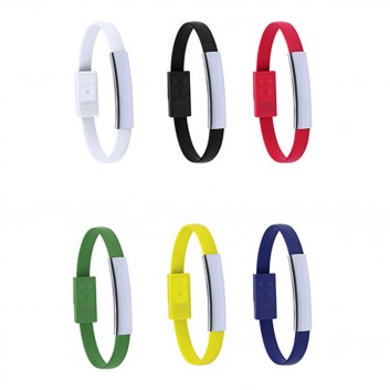 Miniature 4 pour Câble USB Plat Bracelet Couleur