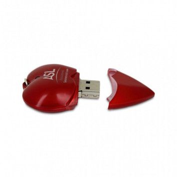 Miniature 10 pour Cle USB Coeur