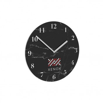 Miniature 2 pour Horloge Ronde Publicitaire