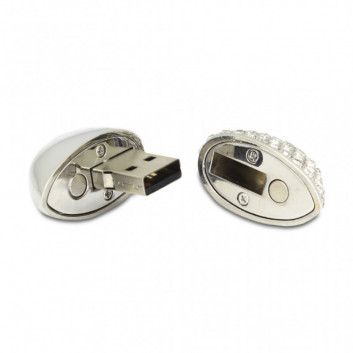 Miniature 8 pour Cle USB Coeur Metal Strass