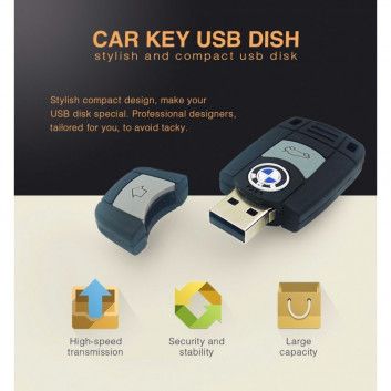 Miniature 5 pour Cle USB Contact Voiture 1