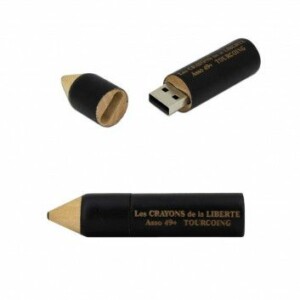 Visuel Cle USB Crayon Papier
