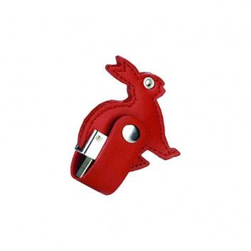 Miniature 1 pour Cle USB Cuir Lapin