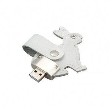 Miniature 2 pour Cle USB Cuir Lapin
