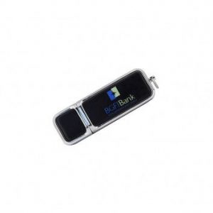 Visuel Cle USB Cuir Metal