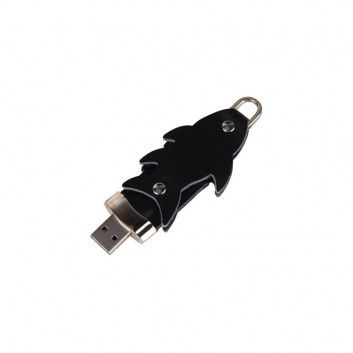Miniature 1 pour Cle USB Cuir Poisson