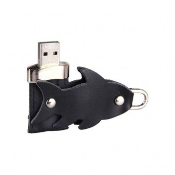 Miniature 5 pour Cle USB Cuir Poisson