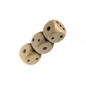 Visuel Cle USB Dés en Bois