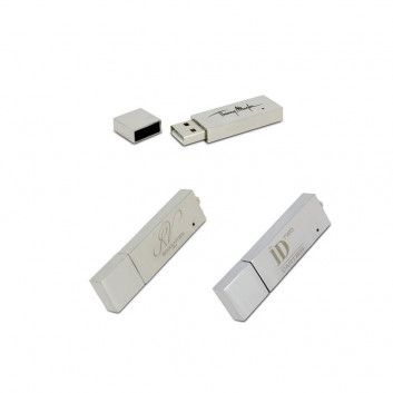 Miniature 4 pour Cle USB Glacée Argent