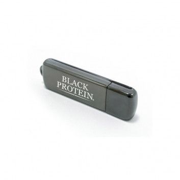 Miniature 4 pour Cle USB Glacée Noir Arrondie