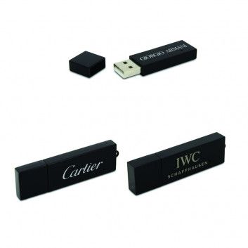 Miniature 2 pour Cle USB Glacee Noir Mat