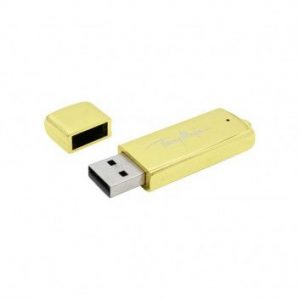 Visuel Cle USB Glacée Or Arrondie