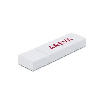 Miniature 1 pour Cle USB Luxe Blanche