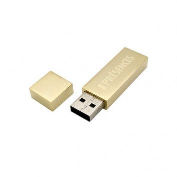 Miniature 5 pour Cle USB Luxe Or