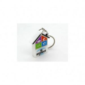 Visuel Cle USB Maison PVC 2D