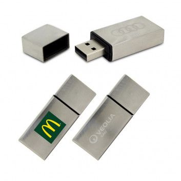 Miniature 4 pour Cle USB Métal Carré