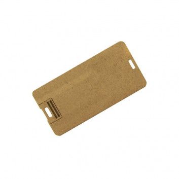 Miniature 1 pour Cle USB Mini Carte Affaire Biodegradable