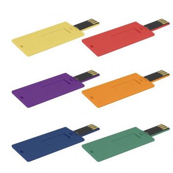 Miniature 3 pour Cle USB Mini Carte Affaire Couleur
