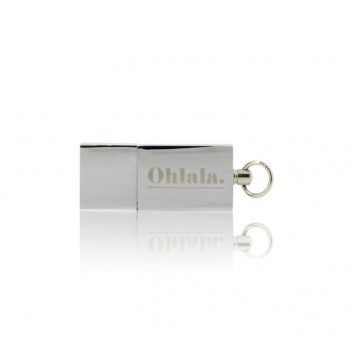Miniature 2 pour Cle USB Mini Glacee Argent