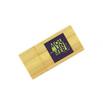 Miniature 4 pour Cle USB Bois Carré