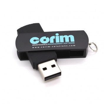 Miniature 4 pour Cle USB Pivotante Aluminium Lisse