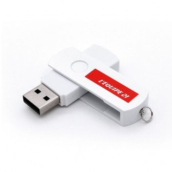 Miniature 6 pour Cle USB Pivotante Aluminium Lisse